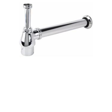 Imagem de Sifão Metal Cromado Para Pia Cozinha 1.1/2x1.1/2x30 Cm - DI CASA
