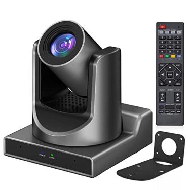 Imagem de ADKIDO Câmera PTZ, câmera NDI 20X com zoom óptico de vídeo e POE com transmissão ao vivo IP de rede, saída de vídeo 3G-SDI e USB simultânea, para igreja, conferências, ensino