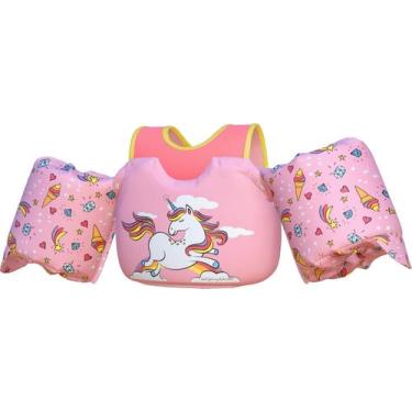 Imagem de Colete salva-vidas Dark Lightning Kids 2-6 anos 14-23 kg Unicorn