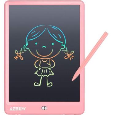 Imagem de Tablet de escrita LCD ERUW colorido de 10 polegadas com bloqueio de me