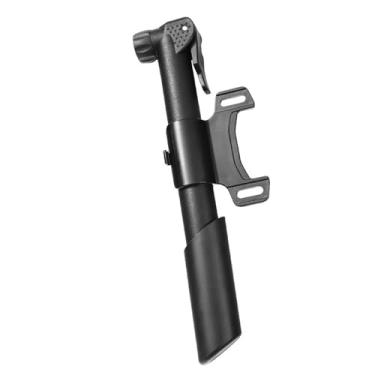 Imagem de Baoblaze Mini bomba de bicicleta, bomba manual, válvula inteligente Presta e Schrader, pequeno inflador manual, estrutura montada para estrada, dobrável,