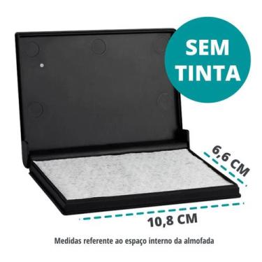 Imagem de Almofada de Carimbo N3 Sem Tinta 10,8 x 6,6 cm - Radex 