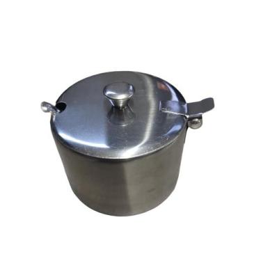 Imagem de Açucareiro inox com colher 300ml - CHEF LINE