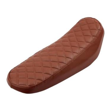 Imagem de IEUDNS Almofada para selim de motocicleta off-road, almofada para bicicleta elétrica, à prova d'água, absorção de choque para motocross, para Light Bee, Marrom