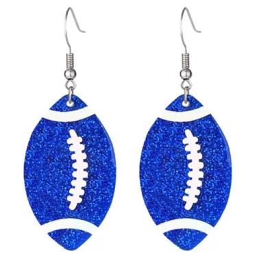 Imagem de YasiIm Brincos femininos delicados de couro com glitter, leves, pendentes, pingentes, elegantes, campeonatos, lantejoulas, folha, gancho, para mulheres, Large, Acrílico, Sem pedra preciosa