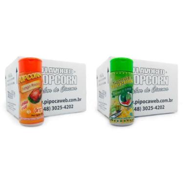 Imagem de Temperos Para Pipoca Cx 12Un-Frango Assado E Pimenta E Limão - Flavore