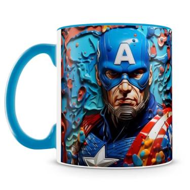 Imagem de Caneca Capitão América 3D (Mod.1)