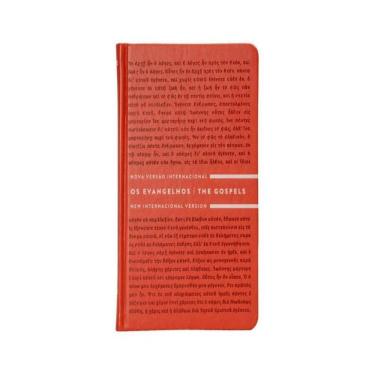 Imagem de Evangelhos, Edicao Bilingue, Portugues/Ingles, Nvi/Niv, Com Palavras De Jesus Em Azul, Capa Dura,Os