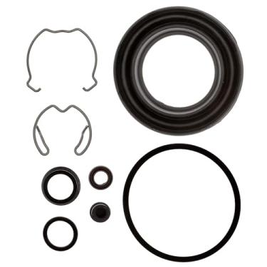 Imagem de ACDelco Kit profissional 18H4214 de freio a disco traseiro e kit de vedação com bota, vedações, clipes e tampa