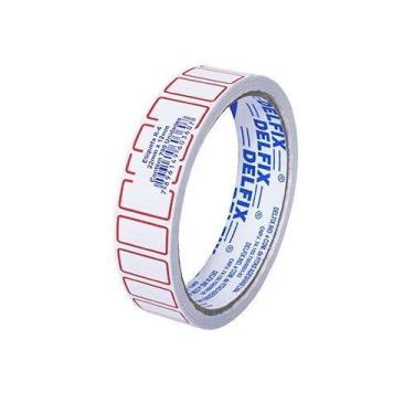Imagem de Etiqueta Adesiva R4 22 Mm X 12 Mm Com 790 Unidades 10 Metros - Delfix 