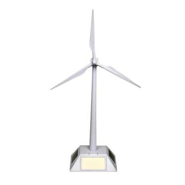 Imagem de Moinho de vento solar modelo de ventilador giratório quebra-cabeça diy