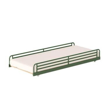 Imagem de Cama Auxiliar Infantil/juvenil Teko Casatema Verde / Álamo