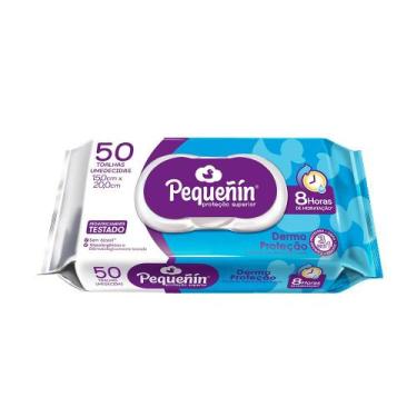 Imagem de Lenços Umedecidos Pequeñin Dermoproteção 50 Unidades