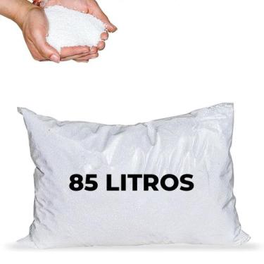 Imagem de 85 Litros Isopor Bolinha Micropérola Puff Artesanato 1l 1mm - SF