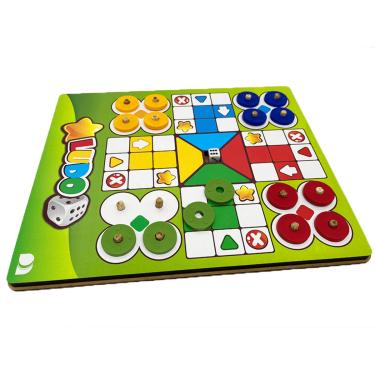 Imagem de Jogo De Tabuleiro Infantil Ludo - 229.1