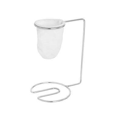 Imagem de Coador de Café Individual Passador de Pano Suporte Cromado