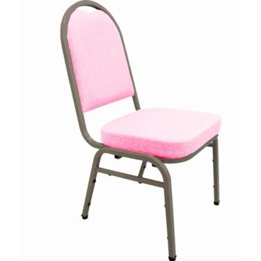Imagem de Cadeira para Hotel e Auditórios Linha Hotel Rosa