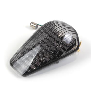 Imagem de Arashi Smoke E-Mark Lanterna traseira LED para Honda VTX1300 VTX1800 PERSONALIZADO, luz traseira de freio de seta, acessórios de substituição de motocicleta integrados