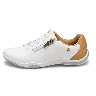Imagem de Tênis Casual Feminino Off White Camel Kolosh C3285-0004