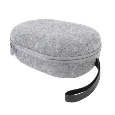Imagem de YWBL-WH Estojo de Transporte para Fone de Ouvido e Controlador Meta 3, Bolsa de Armazenamento de Viagem Rígida EVA Com Compartimentos Dedicados para Proteção Segura e Portátil