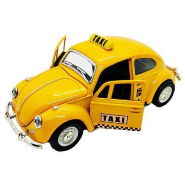 Imagem de Super Miniatura Fusca Táxi 1.32 Carro Metal Coleção Volkswagen - SWEET