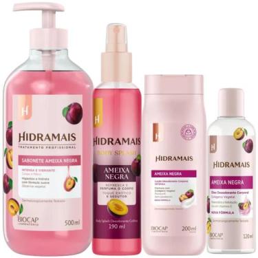 Imagem de Kit Ameixa Negra Completo + Loção Creme 200ml Hidramais