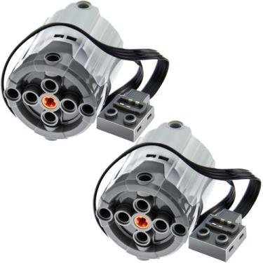 Imagem de Conjunto de motores Power Functions XL 8882 (2 peças) para Technic - H