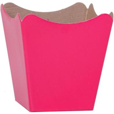 Imagem de Cachepot Paper Liso Pote 15 PINK 16X17X11CM - Pacote com 10 Unidades -