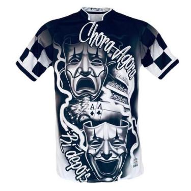 Imagem de Camisa/Camiseta Peita de Quebrada - Chora agora Ri depois  - JOTAZ, G