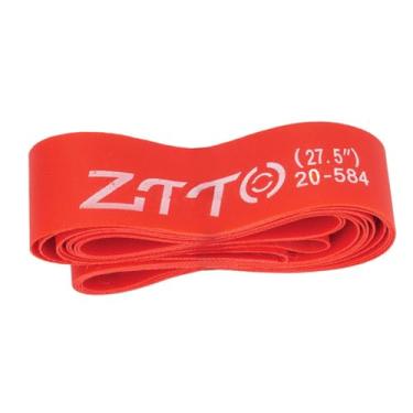 Imagem de IEUDNS Fita protetora para pneu de bicicleta 2 peças 27,5'', fácil de instalar, proteção contra furos, para aro de bicicleta, para mountain bikes, Largura 2cm