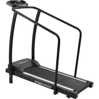 Imagem de Esteira Elétrica EP 1600 Sênior Academia Dobrável 5 Funções Fitness Ca