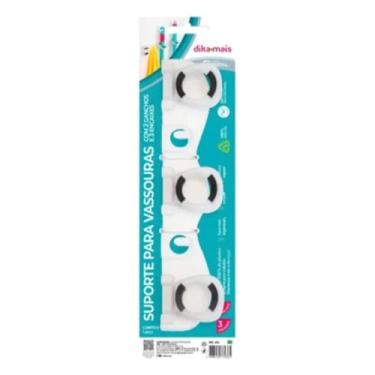 Imagem de Suporte de Esfregão e Vassoura Para Parede, Organizador de Vassoura, Suprimentos de Limpeza Doméstica, Para Rastelo, Suporte de Armazenamento Para Garagem, Lavanderia e Organizações