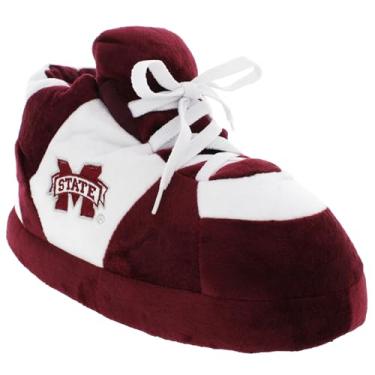 Imagem de Comfy Feet Pantufas de tênis originais, Mississippi State Bulldogs, 13-14 Women/12-14 Men