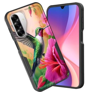 Imagem de CICPLKSE Capa para Galaxy A17 5G, camada dupla, híbrida, à prova de choque, rígida, policarbonato macio, TPU (poliuretano termoplástico), capa protetora para Samsung Galaxy A17 5G 6,7 polegadas 2025