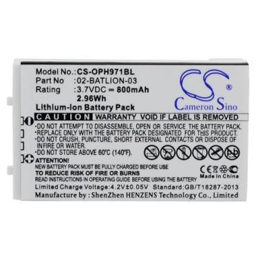 Imagem de 800mAh Leitor de código de barras Bateria de substituição,Compatível com OPL-7724,OPL-7734,OPL-9700,OPL-9712,OPL-9713,OPL-9723,OPL-9724,OPL-9725,OPL-9727,OPL-9728