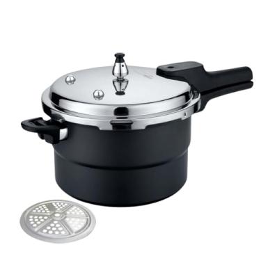 Imagem de Panela Pressão 4l Cerâmica Antiaderente Indução Todos Fogões