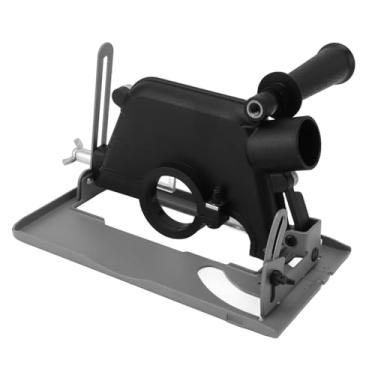 Imagem de Aqur2020 Suporte de Rebarbadora, Suporte de Corte para Rebarbadora Tipo 100, ângulo Ajustável e Profundidade de Corte de Mesa Multifuncional