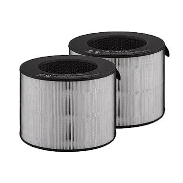 Imagem de Nispira Filtro de carbono PFSPTC01 HEPA 3 em 1 de substituição para purificador de ar | Para LG PuriCare AeroTower U9CV2B / U9CS1C / U9CV1C (não serve para o modelo 360 AS560DWR0) | Remove fumaça, poeira, COV | 2 pacotes