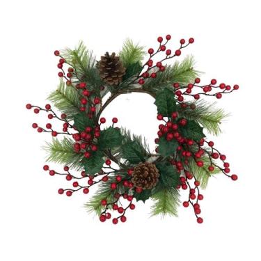 Imagem de Enfeite Decorativo Ottawa Guirlanda 45cm - Niazitex, Verde