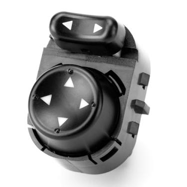 Imagem de Interruptor retrovisor elétrico lado do motorista para Chevy HHR 2006-2011 2005-2008 Chevy Malibu 2006-2016 Impala Limited 2006-2007 Monte Carlo, interruptor de controle de espelho externo 15261340