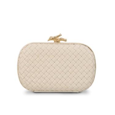 Imagem de Bolsas clutch de tecido para mulheres elegante bolsa de noite para festas, casamentos, bolsa clutch dourada, Nude., One Size