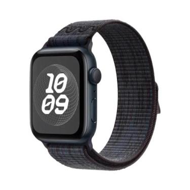 Imagem de Pulseira De Nylon Para Apple Watch Compatível Com Séries 11 6 7 8 9 10