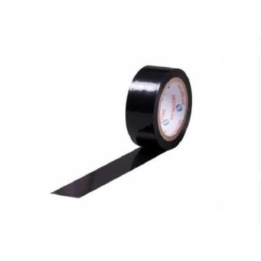 Imagem de Kit 10 Rolo De Fita Isolante Preta 19mm x 5 Metros Decorlux