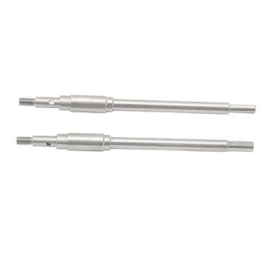 Imagem de Ainoli 2 peças de aço inoxidável eixo traseiro de carro RC para FMS 1/10 Explorer Mashigan para Dachi outros carros RC peças RC prata