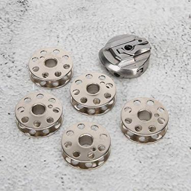 Imagem de HEEPDD Caixa de Bobina de Máquina de Costura, Peça de Bobinas para 221 222 301, Entrega de Linha Suave Com Fácil Instalação, Design Compacto para Projetos de Costura Doméstica e de Viagem de Máquina de