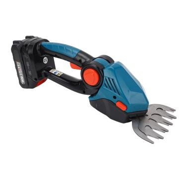 Imagem de FTVOGUE Aparador de Sebes Sem Fio 22000RPM 21V 1500mAh Cortador de Grama Portátil Alimentado por Bateria Com 2 Cabeças Adaptadoras para Sebes, Arbustos, árvores Pequenas (plugue da ue)