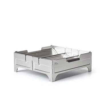 Imagem de Wolf and Grizzly Fire Safe | Fogueira portátil para acampamento | Fogueira a lenha para cozinhar ao ar livre e fogueiras | Fogão a lenha | lareira dobrável | Compatível com nossa churrasqueira