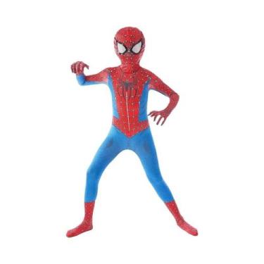 Imagem de Fantasia De Super-Herói Masculina, Macacão Cosplay De Peter Parker Par