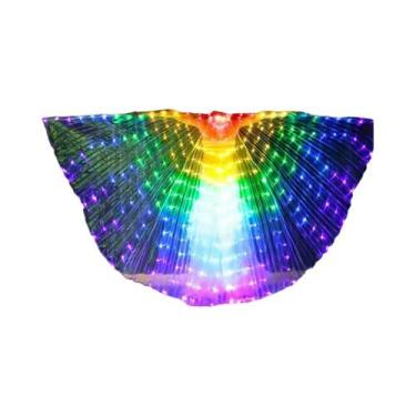 Imagem de Fantasia De Dança Do Ventre Com Asas LED Isis Para Adultos E Crianças,