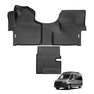 Imagem de NQOQN Tapetes de chão para todos os climas adequados para Mercedes-Benz Sprinter 2008-2018 para Mercedes Benz Sprinter Acessórios Guard Inodoro Antiderrapante Forro de Piso